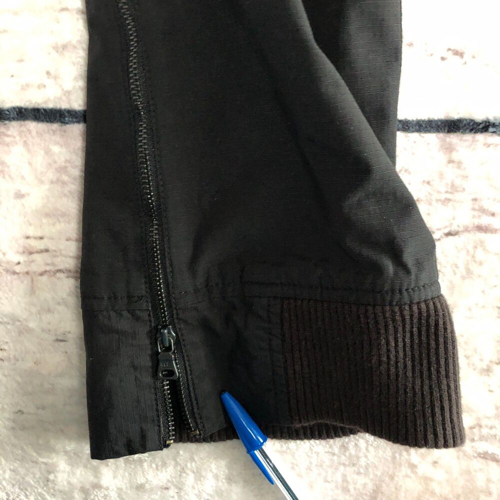 Vintage Polo Jeans Company Pants 2 Womens Black Flight Aviator Cargo Snow Winter - Picture 15 of 15